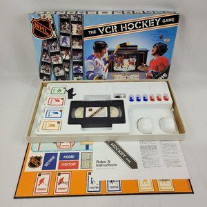 VCR Hockey Game Vintage 1987 Board Game by NHL
